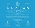 Vargas surname origin and family heritage in Blue Vargas surname origin and family heritage in Blue