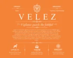 Velez personalized family surname in Orange Velez personalized family surname in Orange