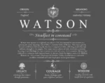 Watson surname history and heritage in Gray