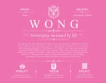 Wong surname heritage and history in Pink