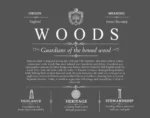 Woods last name history and origin in Gray