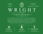 Wright family name meaning and origin in Dark Green