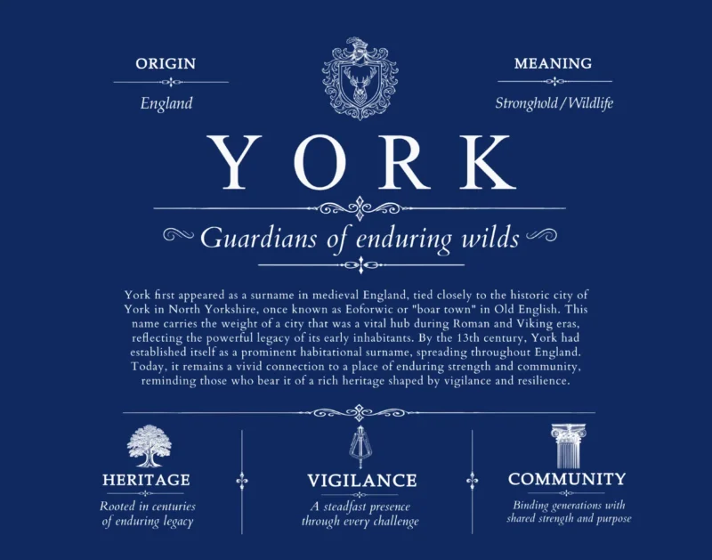 York last name history and origin in Deep Blue